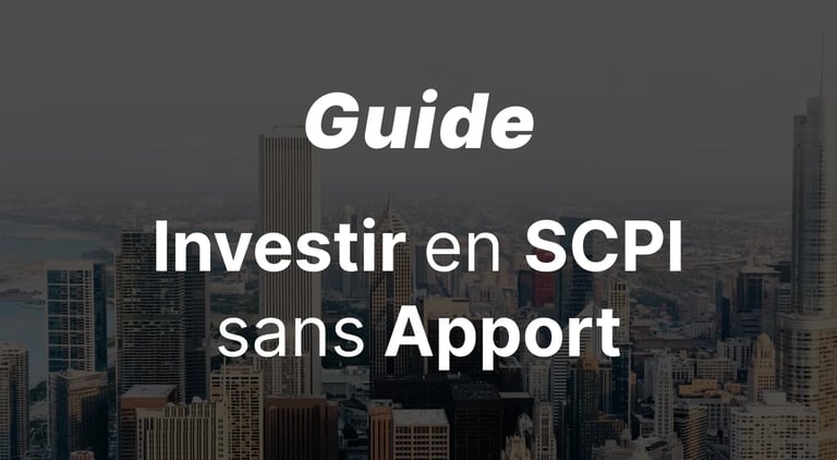 Investir en SCPI sans Apport : Simulation Chiffrée et Guide Complet
