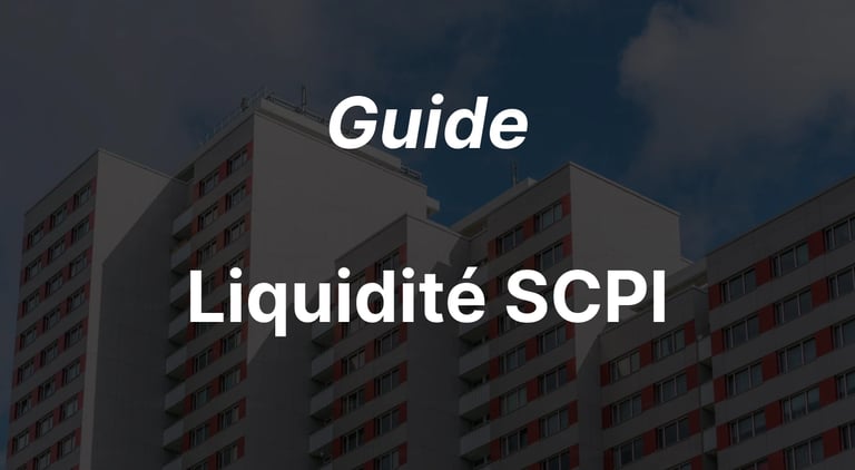 Liquidité des SCPI en 2026 : faut-il vraiment s'inquiéter ?