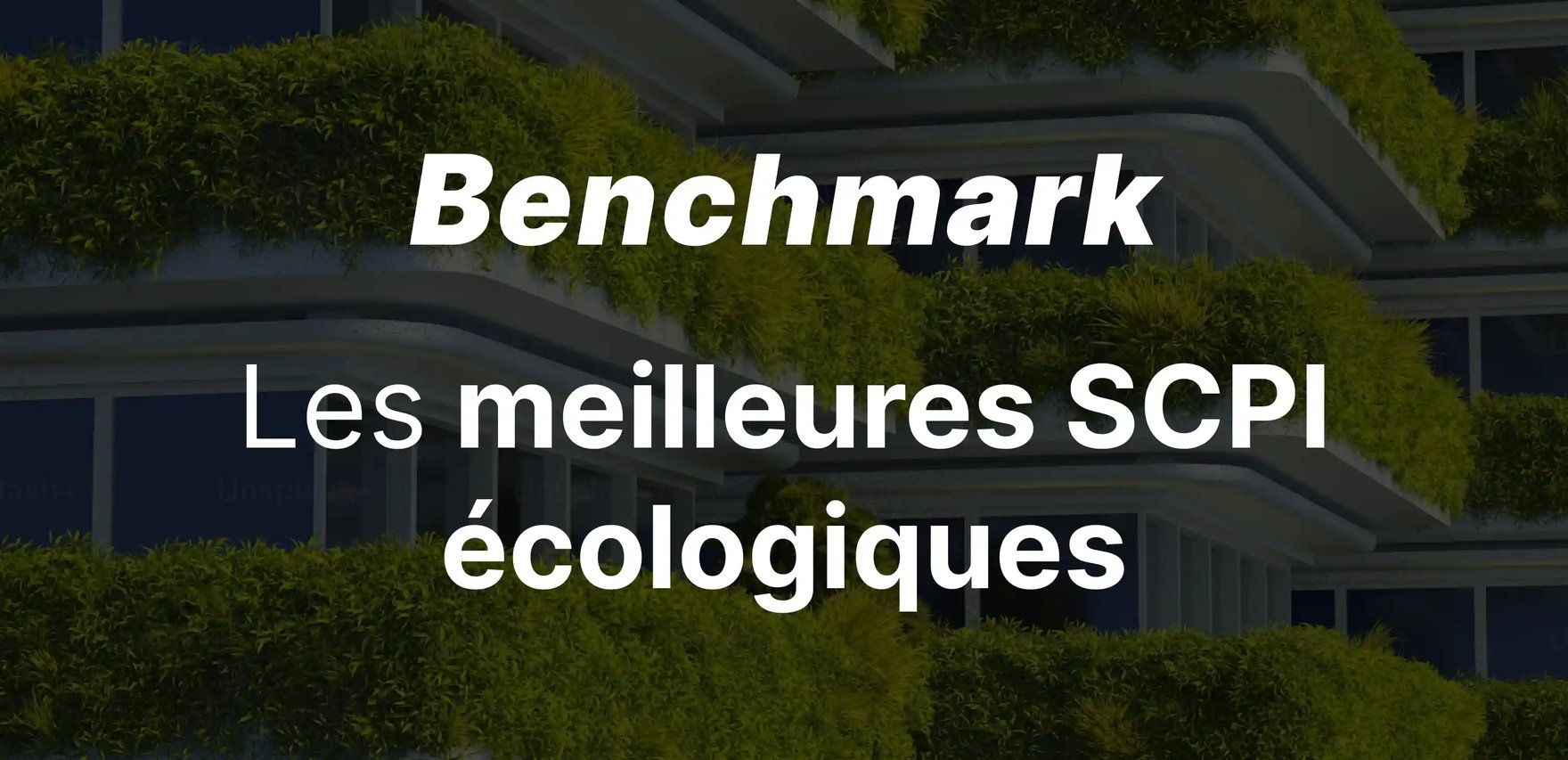 Les meilleures SCPI écologiques en 2026
