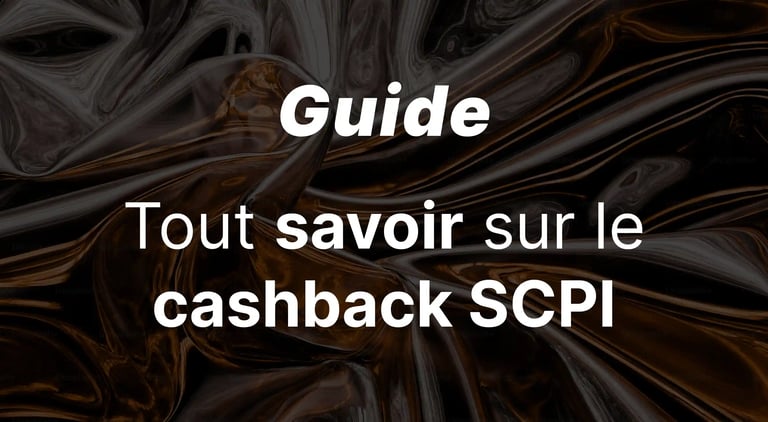 Cashback SCPI : jusqu'à 5 % reversés, notre guide 2026