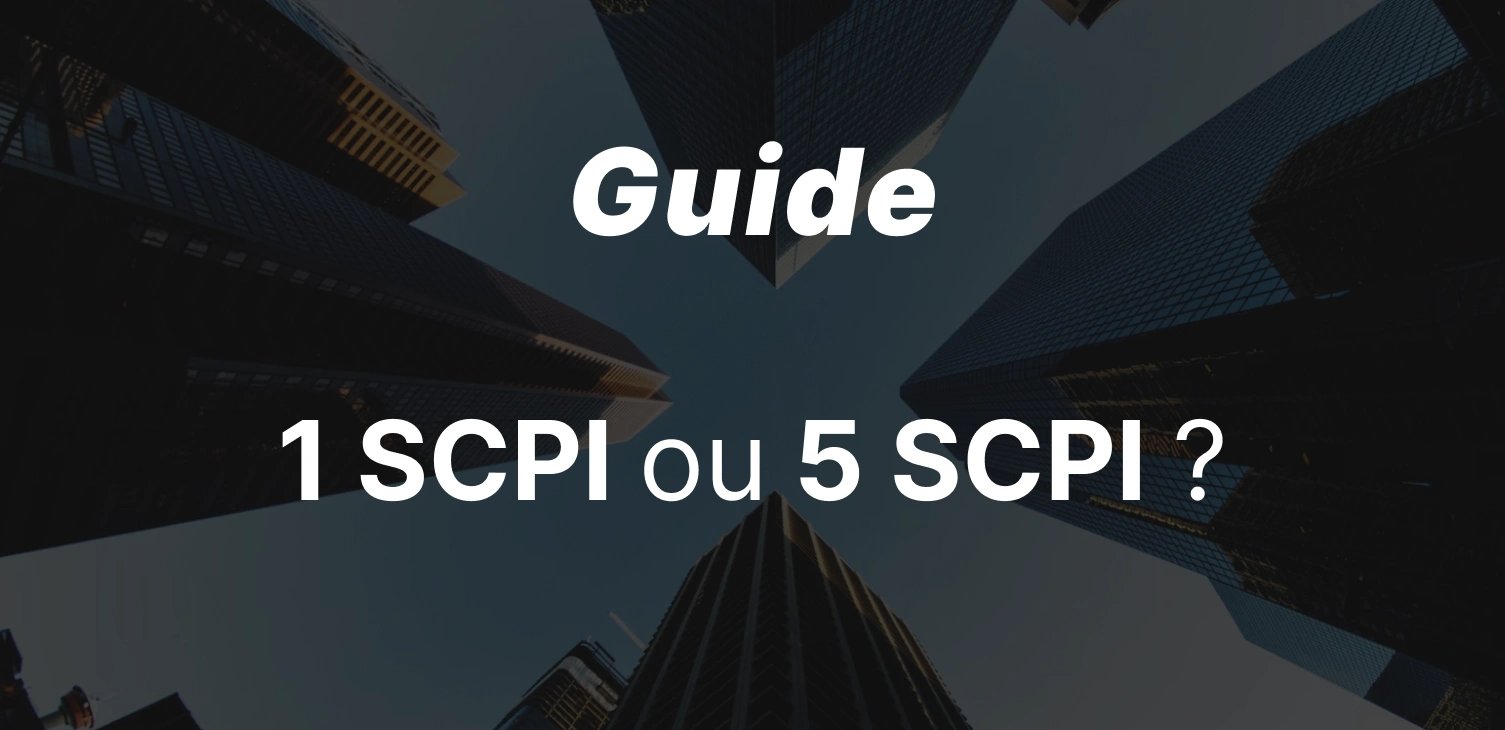 epargnews Faut-il Concentrer son Investissement sur 1 SCPI ou Diversifier sur 5 ?