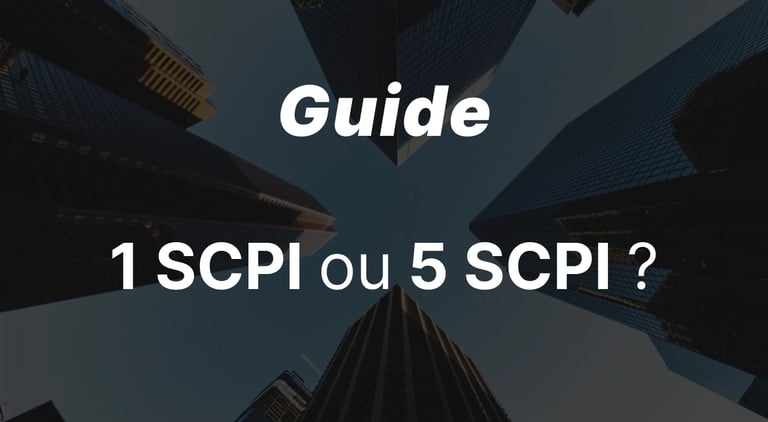 Faut-il Concentrer son Investissement sur 1 SCPI ou Diversifier sur 5 ?