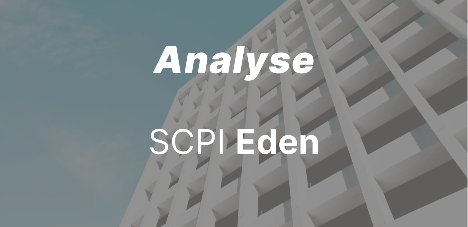epargnews SCPI Eden · La première SCPI sans commission de souscription investie hors de France, lancée par Advenis !
