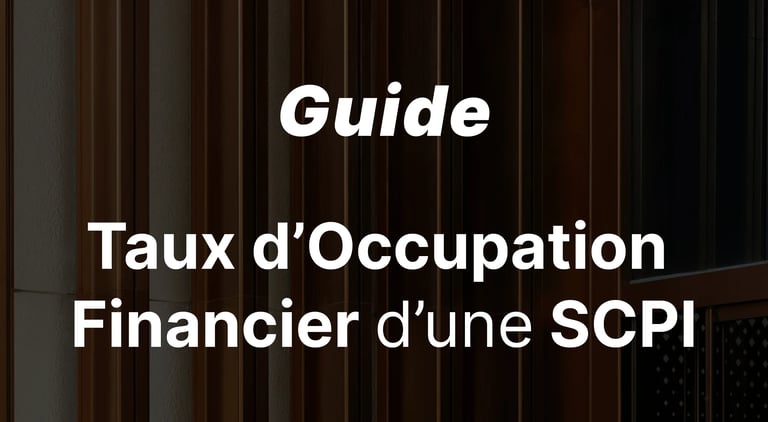 Taux d'Occupation Financier (TOF) d'une SCPI : Définition et Comment le Lire