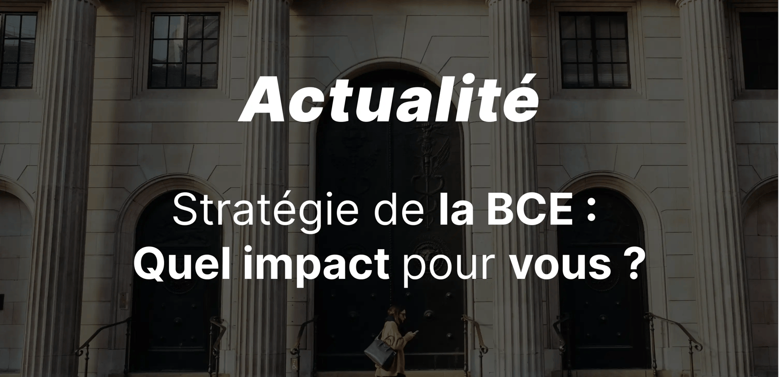 epargnews Impact de la stratégie de la BCE sur l'allocation des investissements