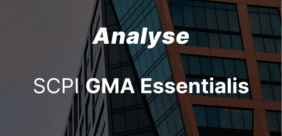 epargnews SCPI GMA Essentialis : Analyse du 3ème trimestre 2023