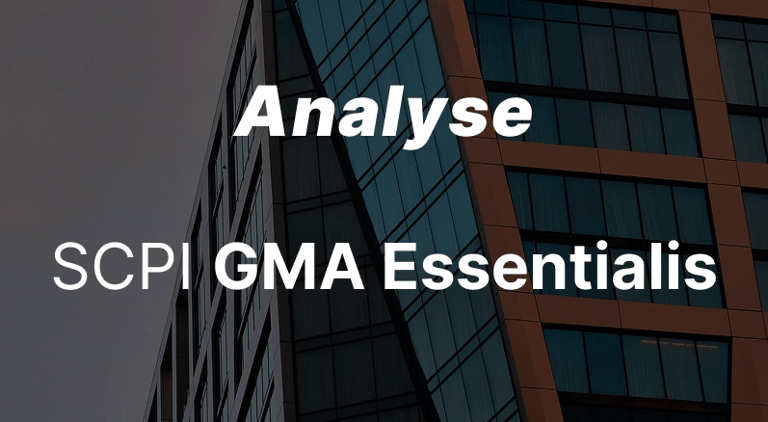 SCPI GMA Essentialis : Analyse du 3ème trimestre 2023