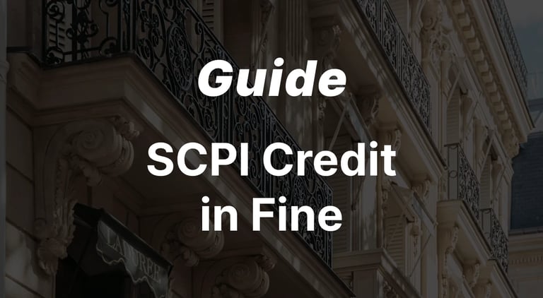 SCPI à crédit in fine 2026 : simulation, fiscalité et comparatif amortissable