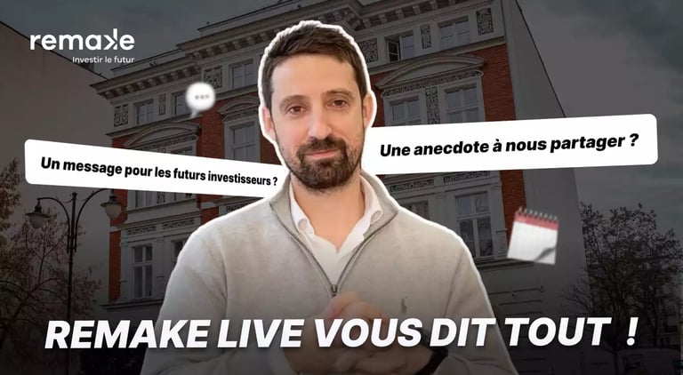 ZOOM SUR #5 - SCPI Remake Live, avec Benoît Cony, Directeur des Partenariats